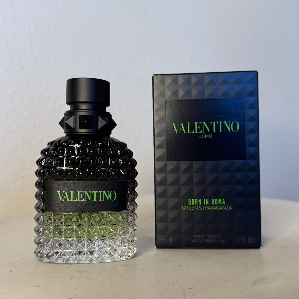 Valentino Uomo Green and Black Fragrance
